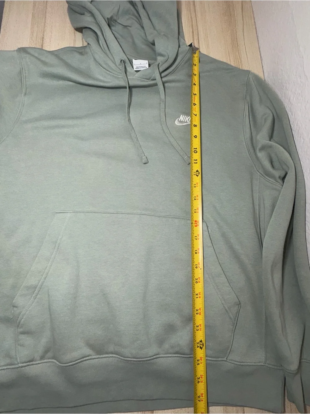 Nike Men’s Spellout Embroidered Logo Hoodie Sweatshirt Size L